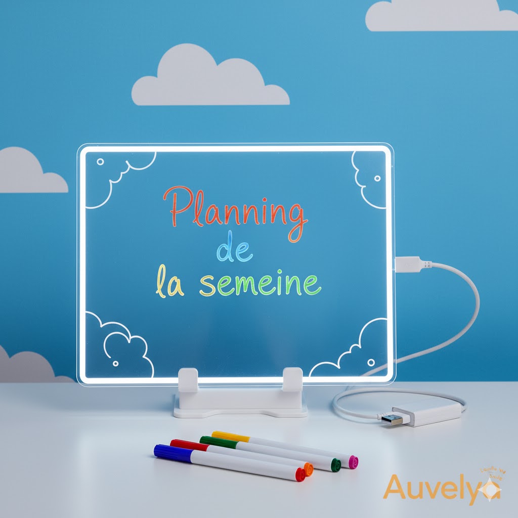 AuvelyaScreen™ - Planche à dessin lumineuse à LED pour enfants