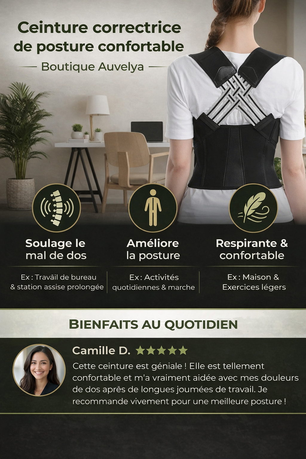 Postupro™ - Correcteur de posture