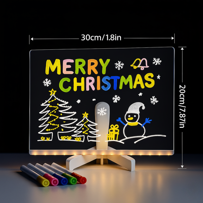 AuvelyaScreen™ - Planche à dessin lumineuse à LED pour enfants