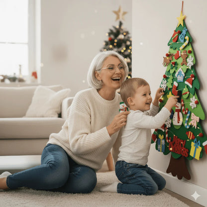 Sapin de Noël en Feutrine