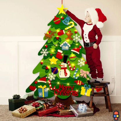 Sapin de Noël en Feutrine